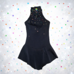 body nero lycra taglia 30/32