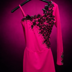BODY fucsia in lycra taglia 34/36